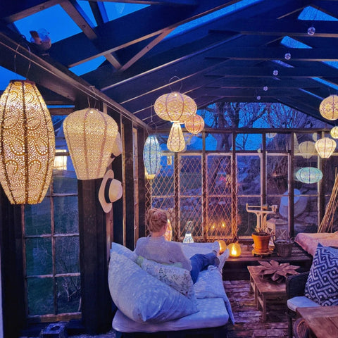 SPECTARE DROP 28 - SAGE GREEN - SOLAR LANTERN