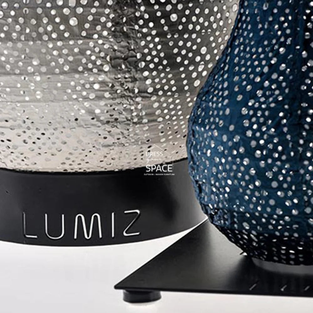 LUMIZ SMALL METAL RING BLACK