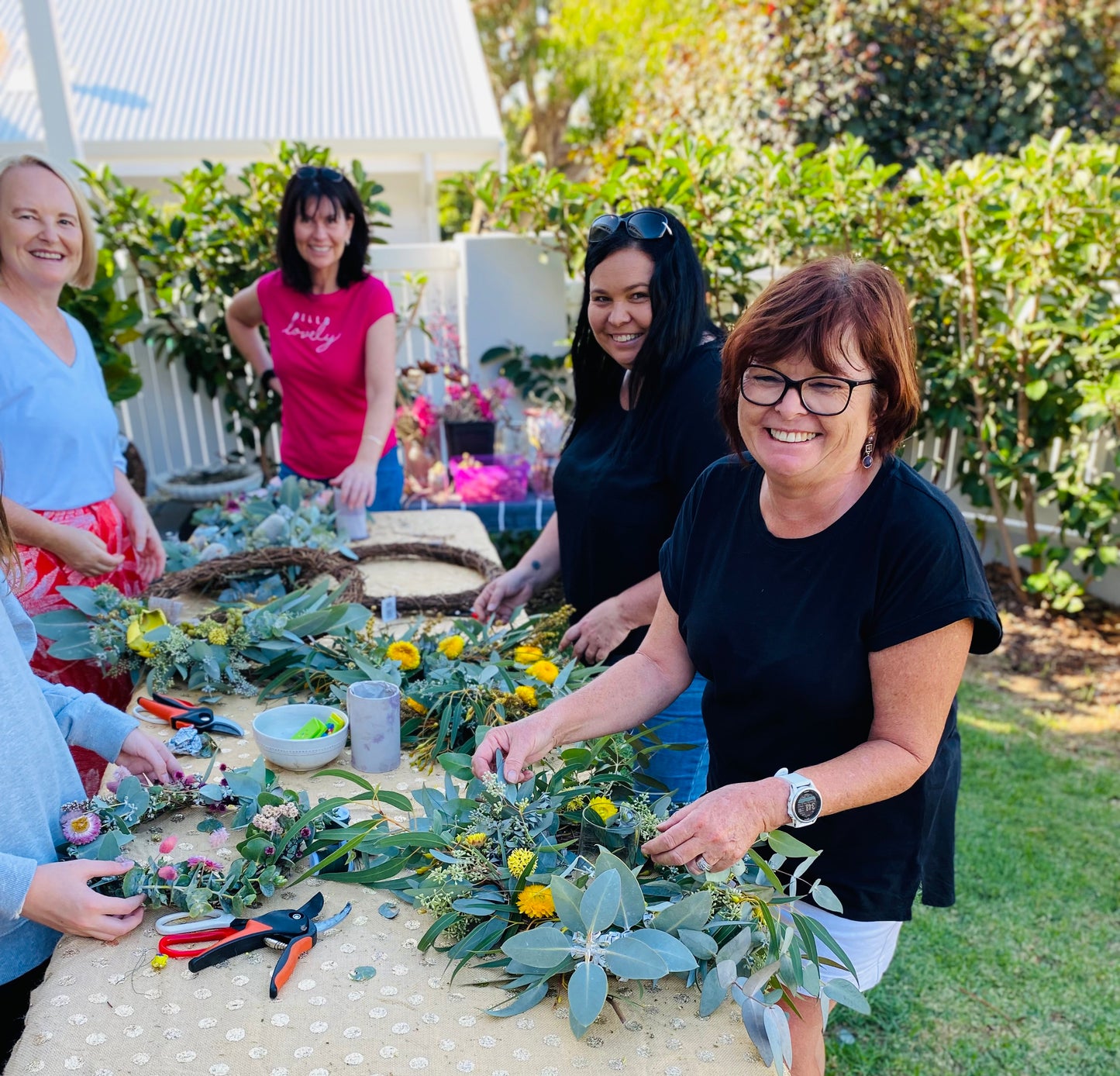 Christmas wreath workshop Saturday 23/11 1-3 pm