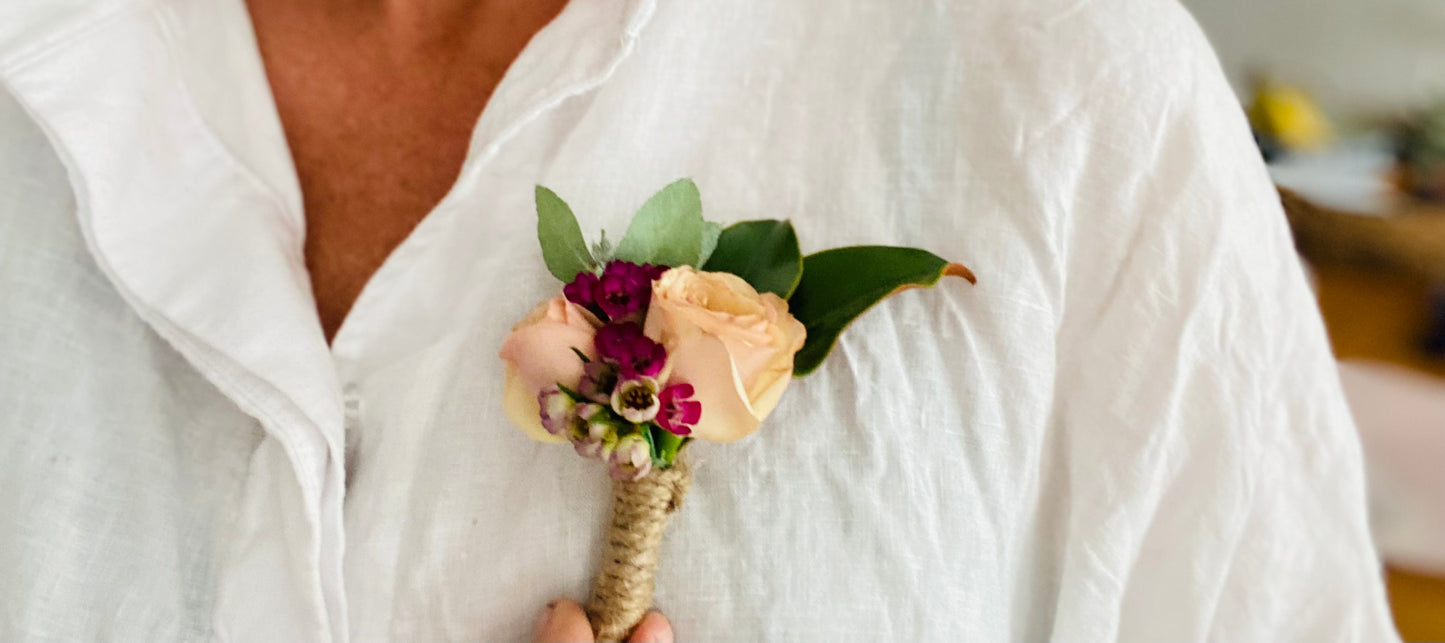 Corsages, Buttonholes and flower crowns