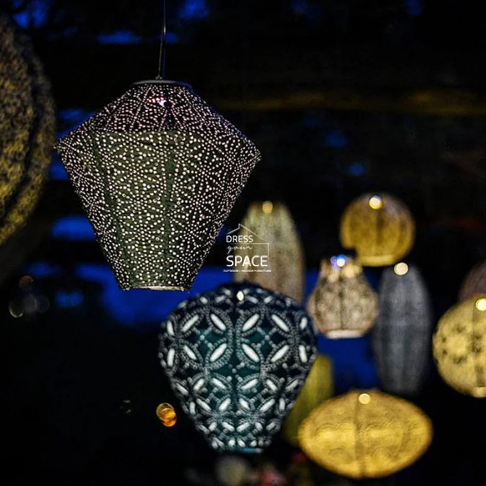 MARRAKESH ROUND 30 - PETROL - SOLAR LANTERN
Lumiz