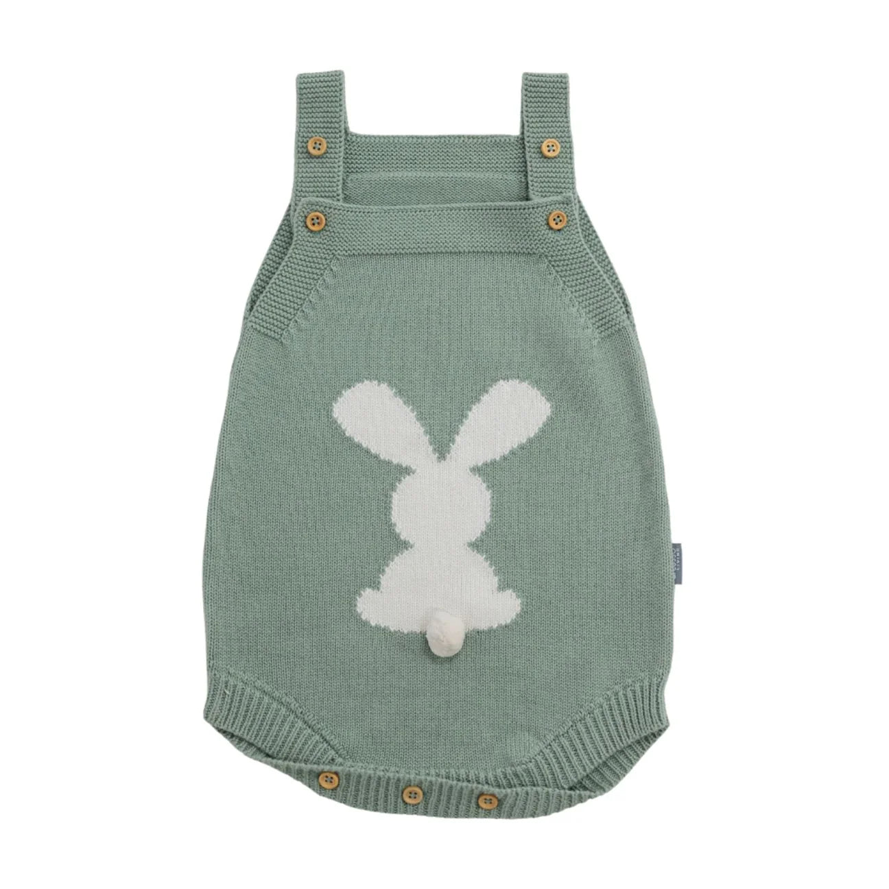 SNOWBALL BUNNY ROMPER - D.EGG