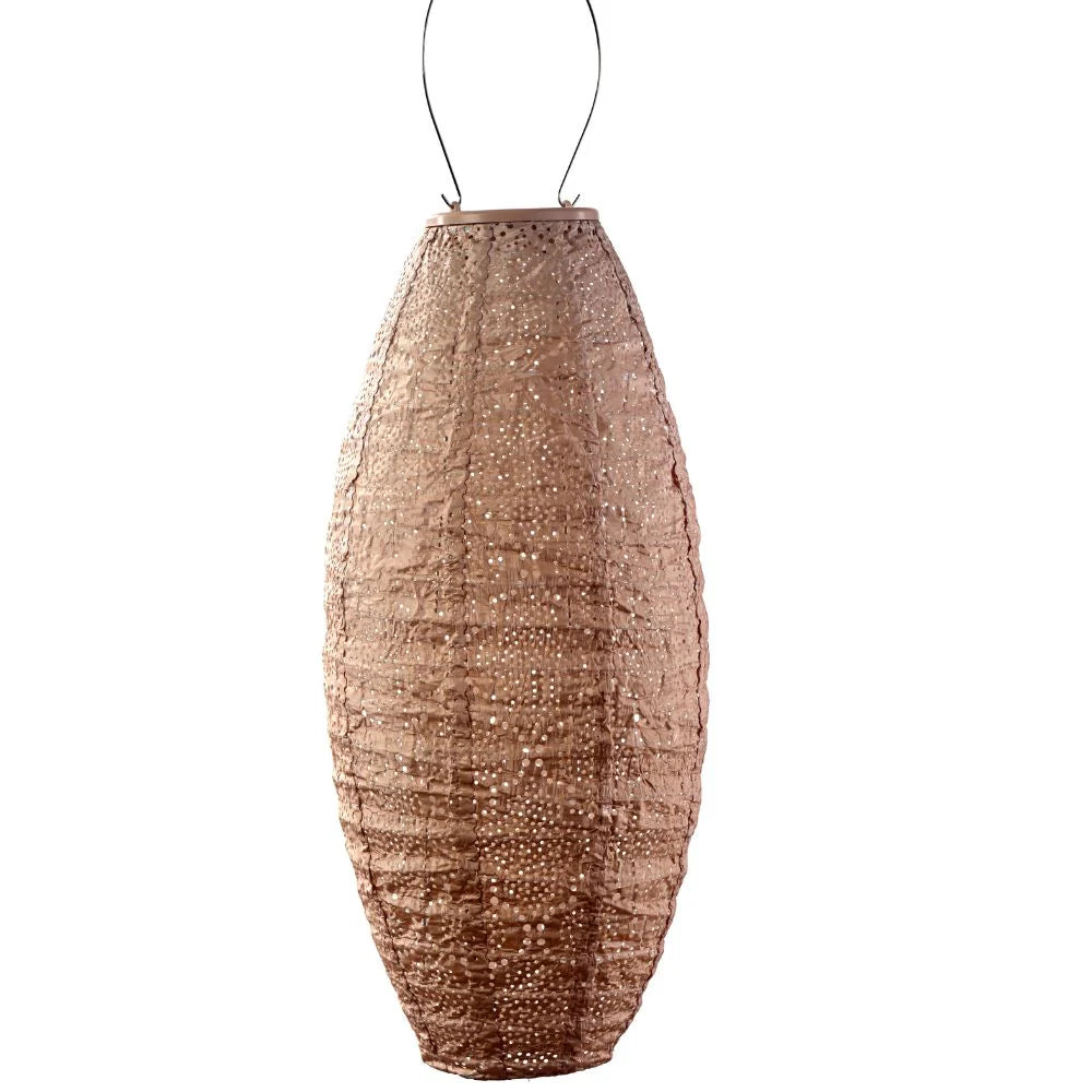 Lumiz lantern-long oval 20- pink