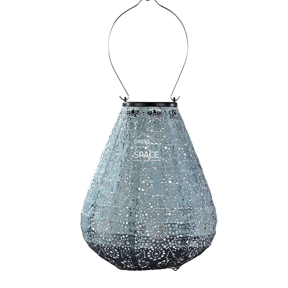 FIORE TULIP 20 - GREY BLUE - SOLAR LANTERN