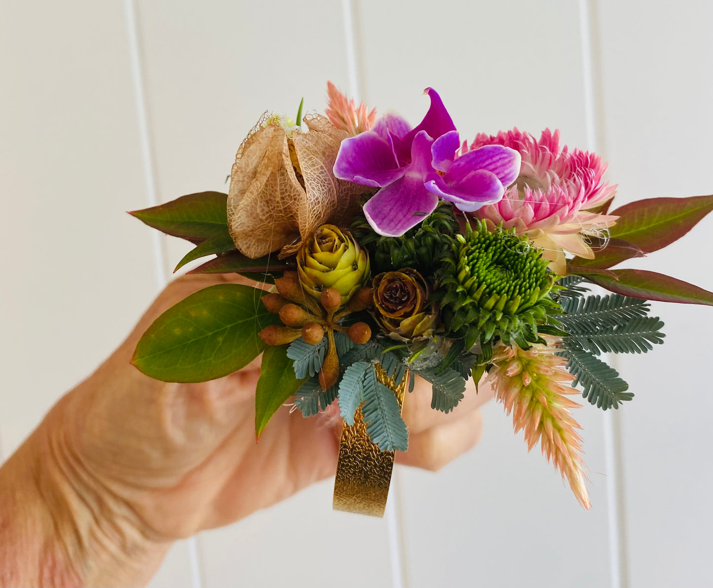 Corsages, Buttonholes and flower crowns