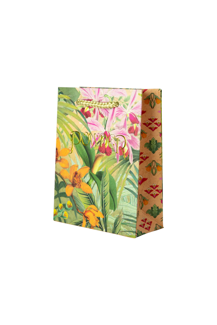 VELVET CARD HOLDER - SEAFARING CRAB - CORNFLOWER