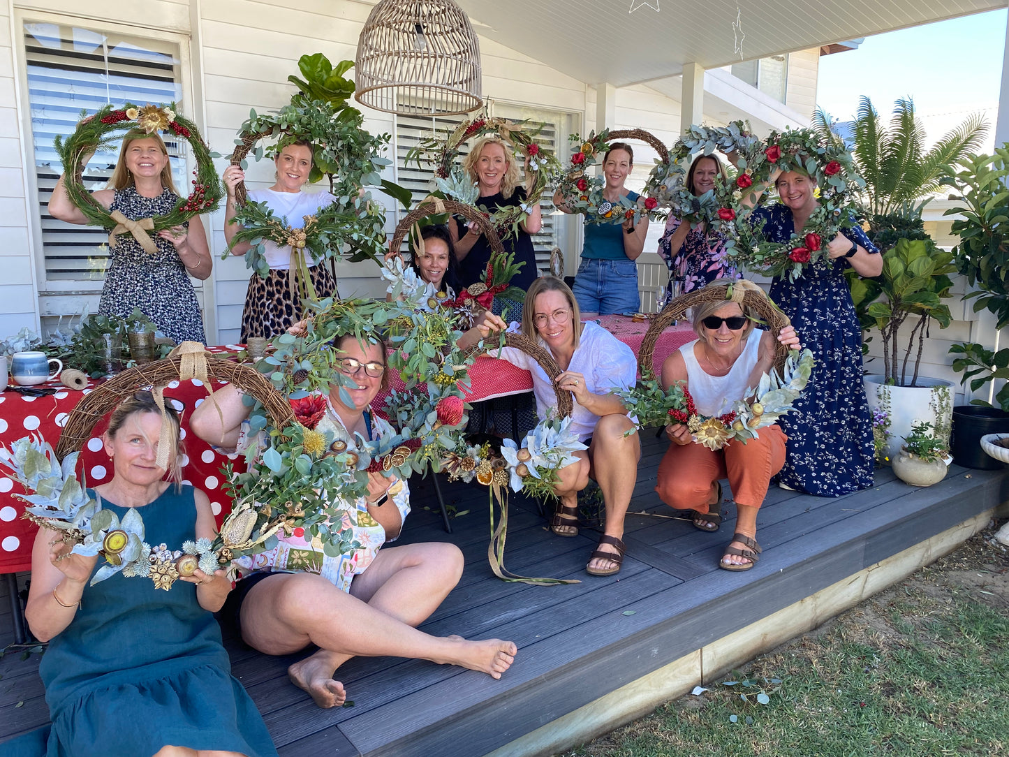 Christmas wreath workshop Saturday 23/11 1-3 pm
