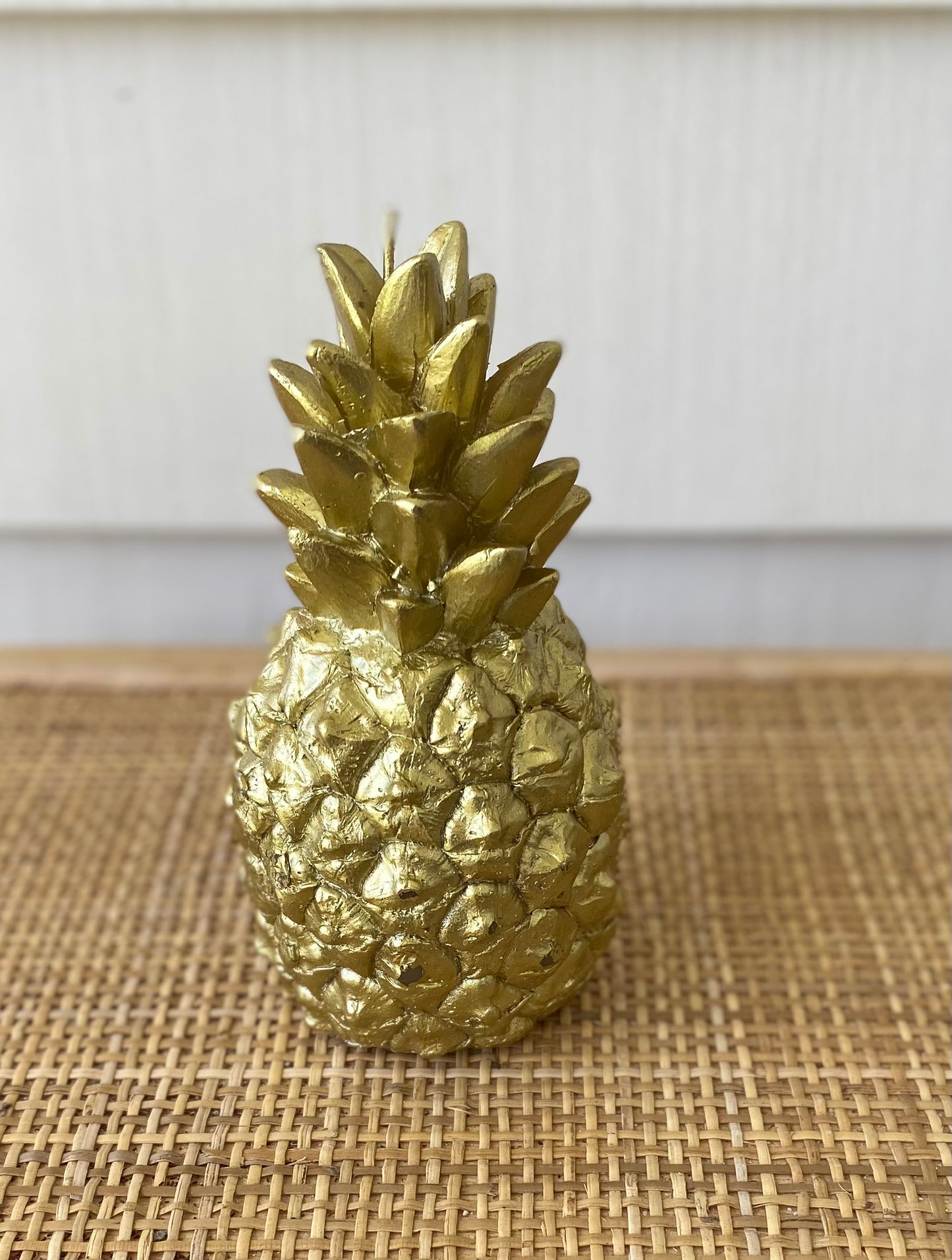 PINEAPPLE CANDLE 9X17CM GOLD