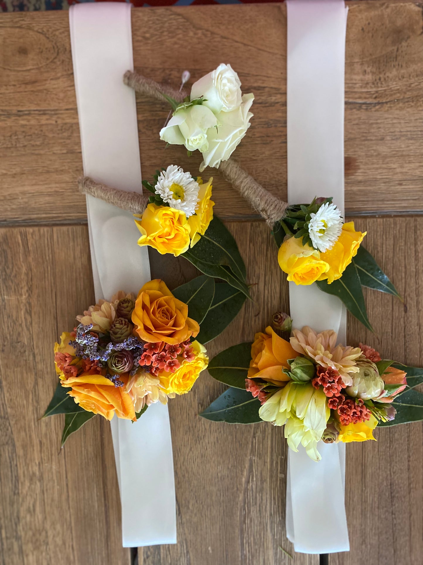 Corsages, Buttonholes and flower crowns