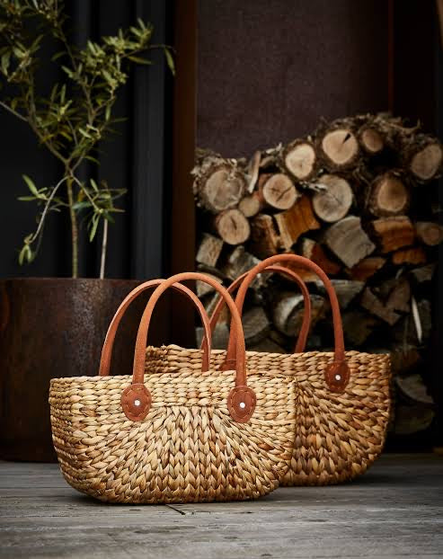 Harvest Basket/ Suede(Large)