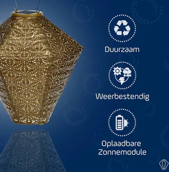 Lumiz Lantern-Diamond 28-Gold
