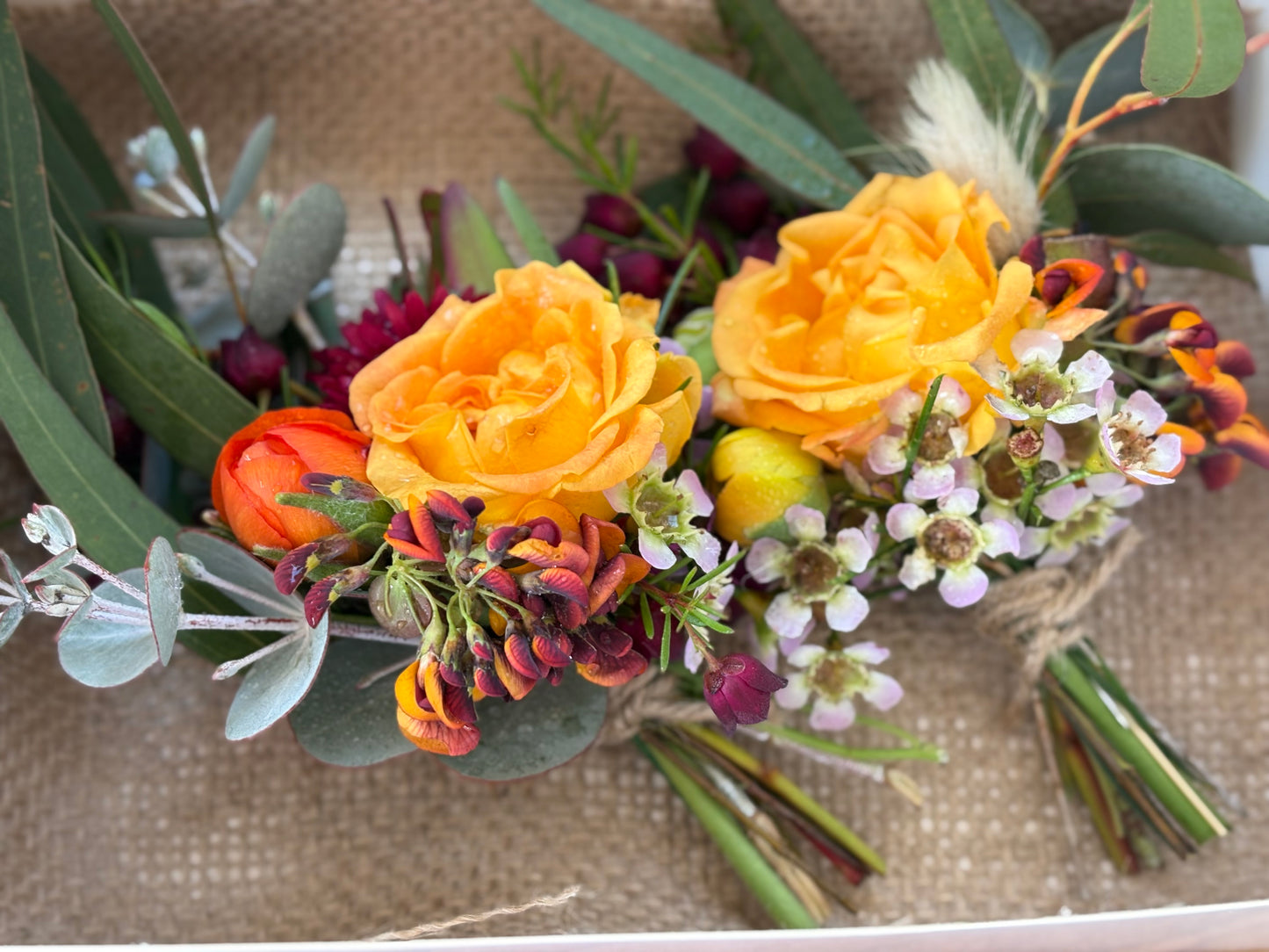 Corsages, Buttonholes and flower crowns