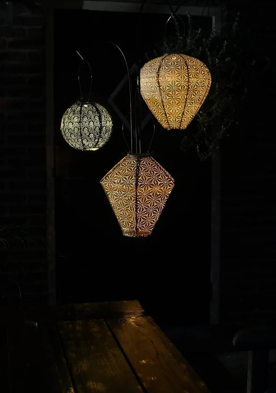 Lumiz Lantern-Diamond 28-Gold