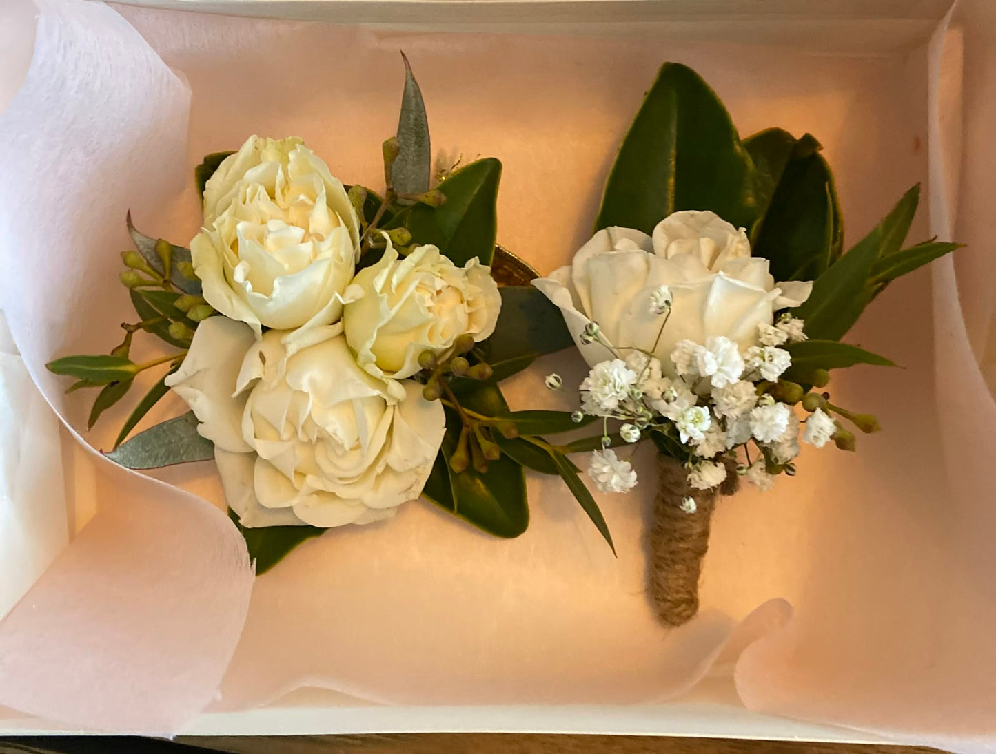Corsages, Buttonholes and flower crowns