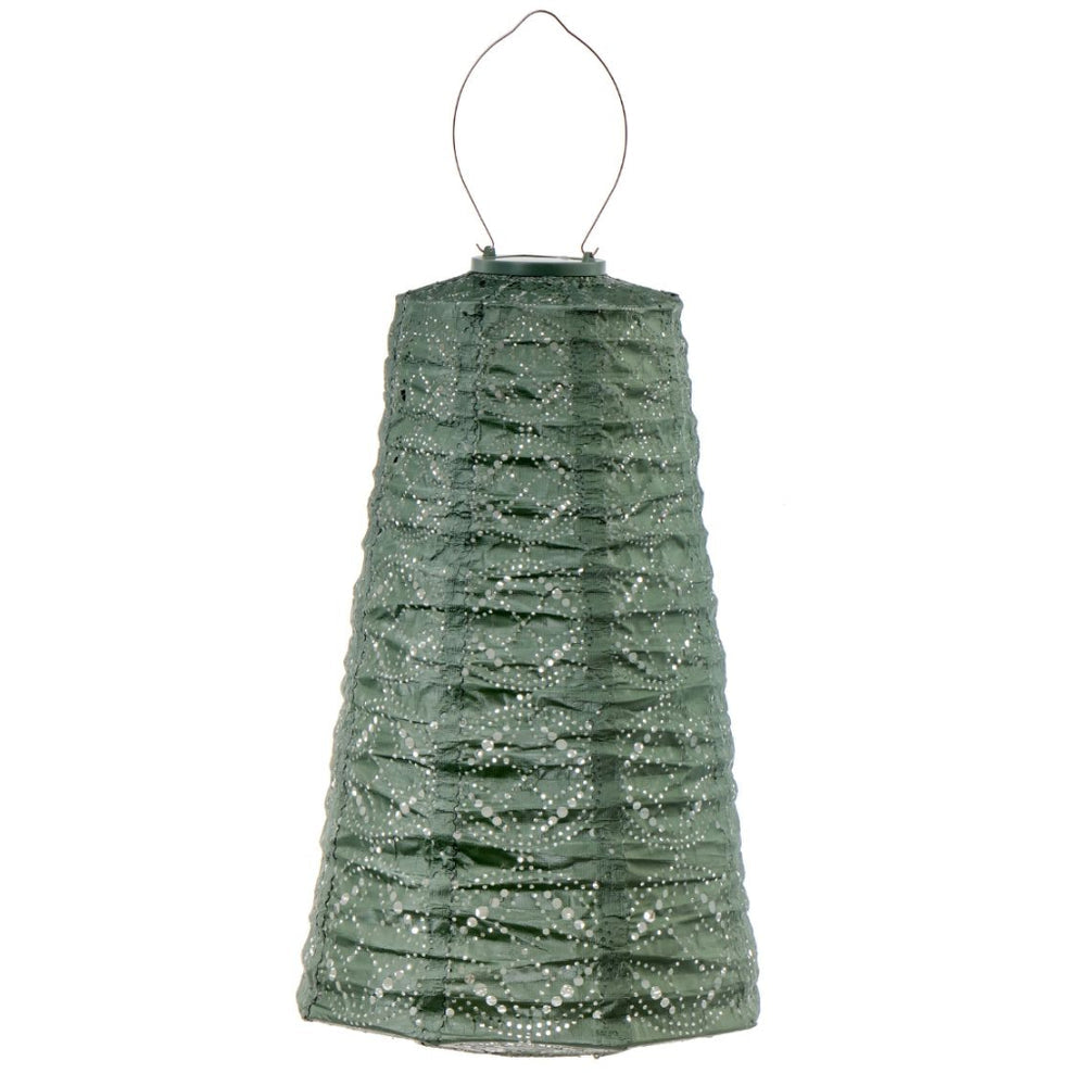 FUNALE LAMPSHADE 28 - SAGE GREEN- SOLAR LANTERN