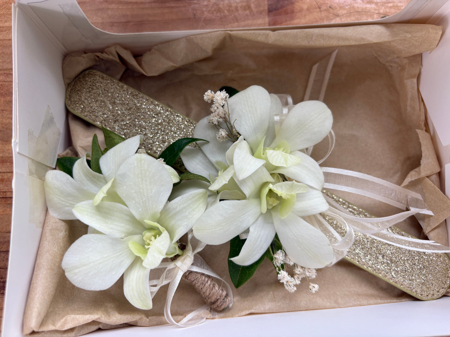 Corsages, Buttonholes and flower crowns