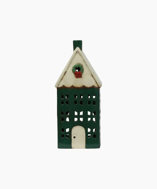 Christmas Tea Light House Green With Wreath Large | Christmas Tea Light House

FRENCH COUNTRY