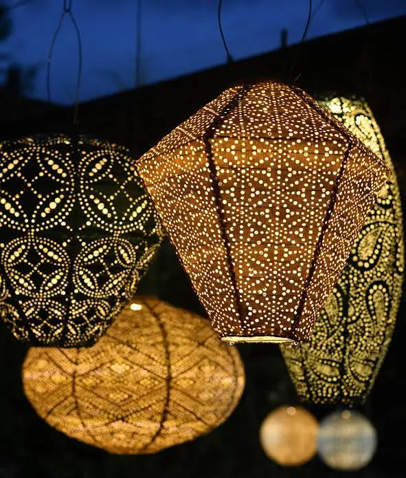 Lumiz Lantern-Diamond 28-Gold