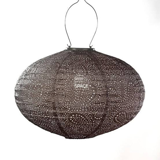 Mosaic oval 40- Taupe Warm Lumiz Lantern